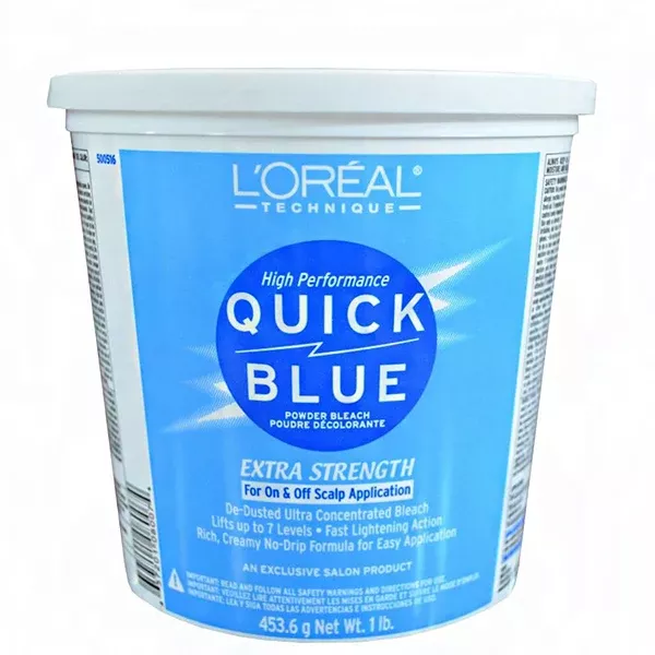 L'Oreal Technique Quick Blue Powder Bleach - Extra Strength 16oz