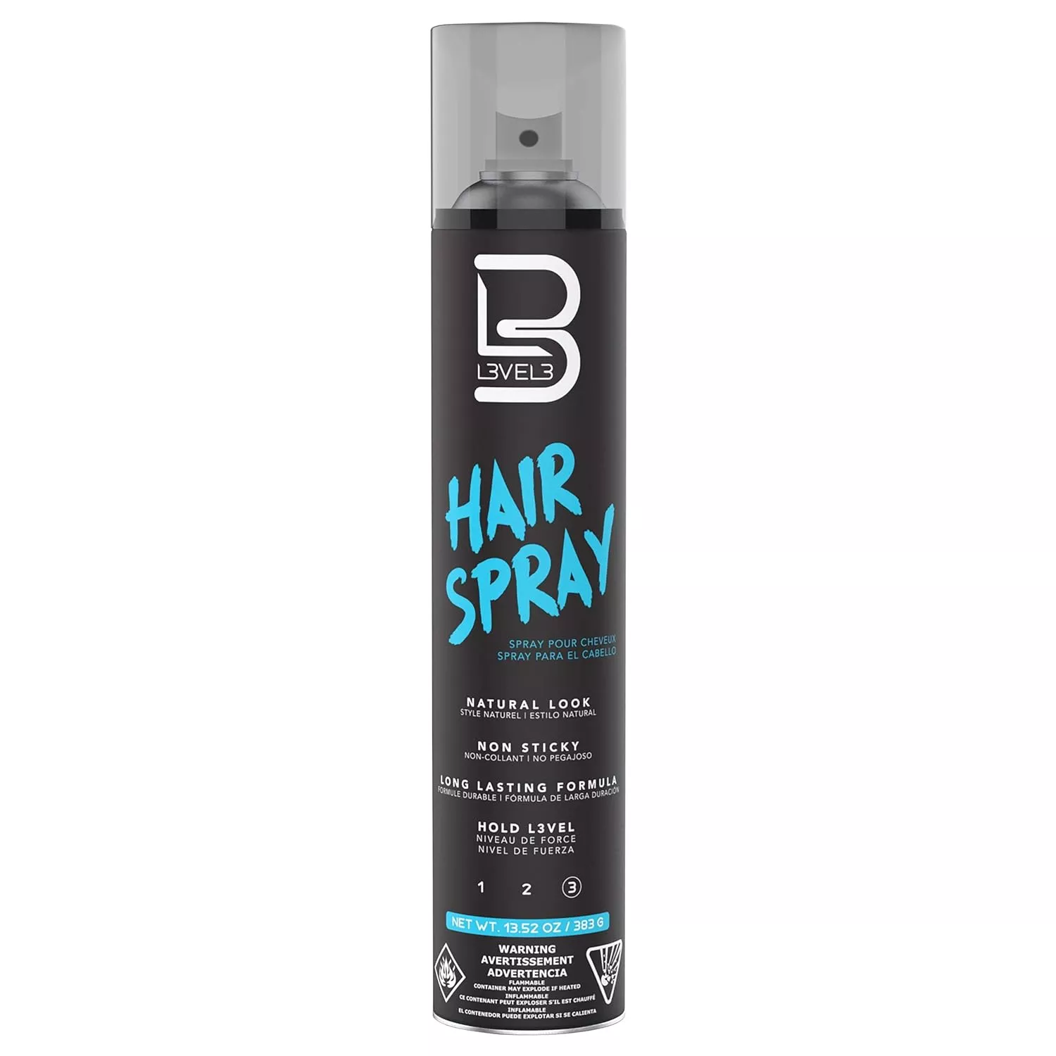 L3VEL3 Strong Hold Hair Spray 13.5oz