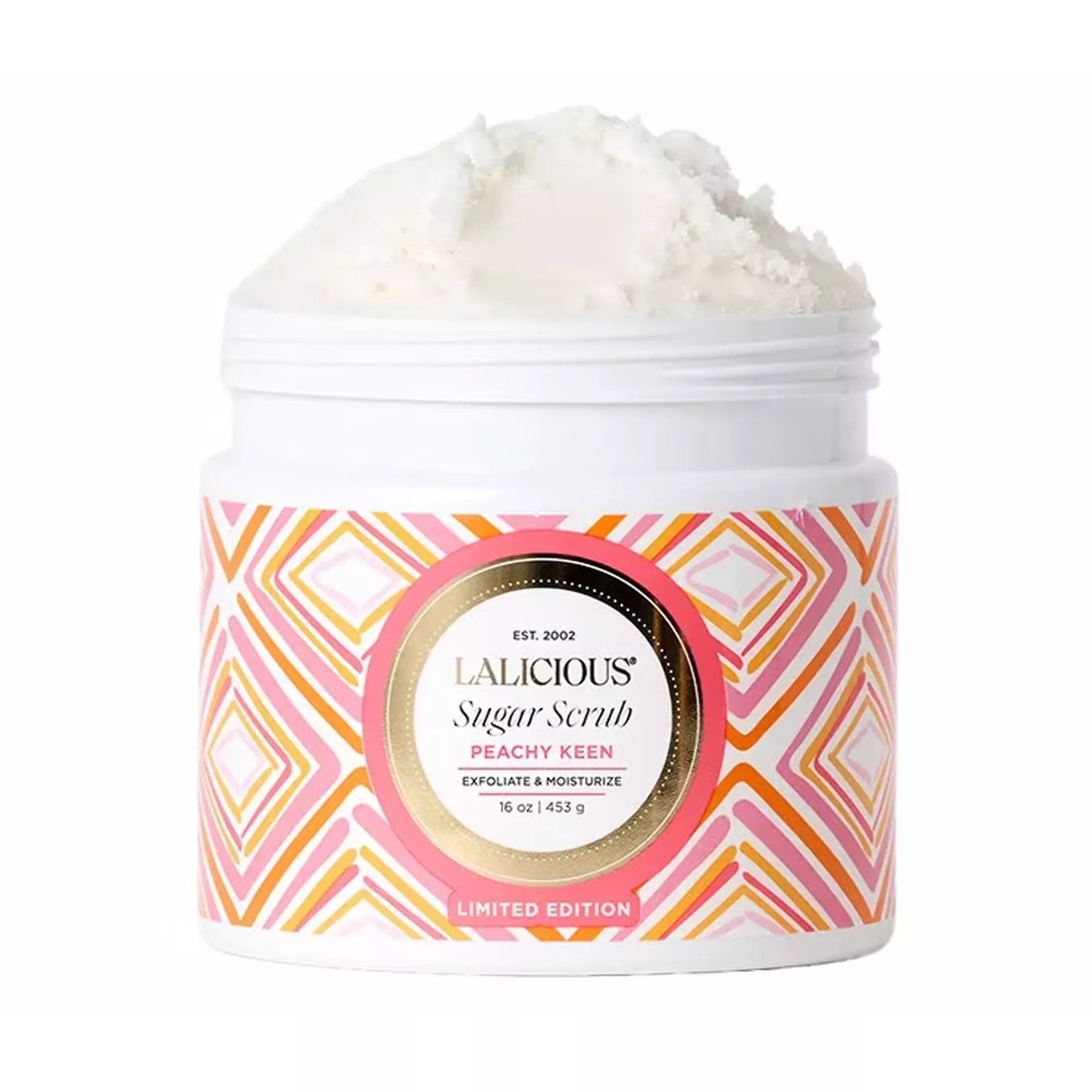 LALICIOUS Peachy Keen Sugar Scrub