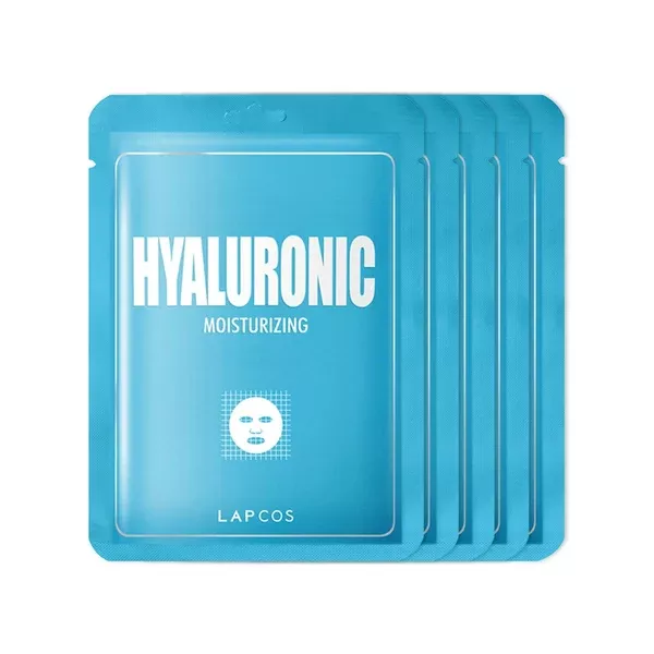 LAPCOS DERMA SHEET MASK 5 PACK – HYALURONIC ACID