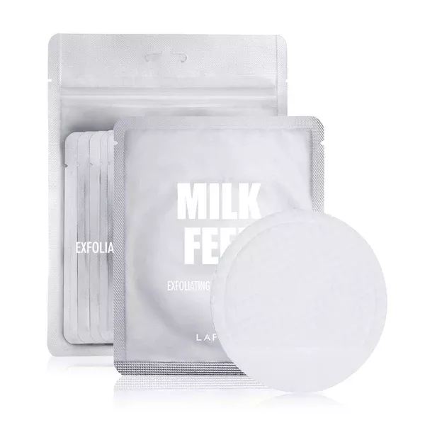 LAPCOS MILK FEEL EXFOLIATING & CLEANSING PAD 5 PACK