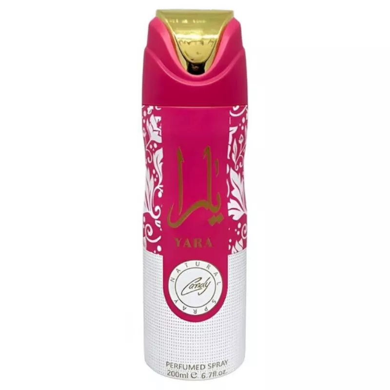 LATTAFA LADIES YARA CANDY BODY SPRAY 6.7 OZ