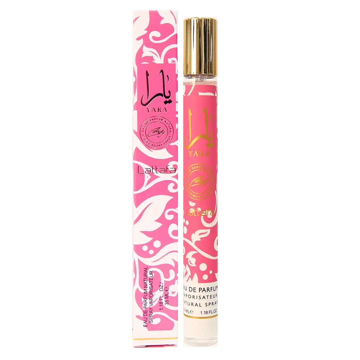 Lattafa Yara Candy Eau De Parfum Natural Spray Vaporisateur 1.18oz