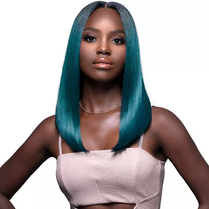 Laude & Co Human Hair Blend HD 4" Deep Part Lace Front Wig - SORAYA