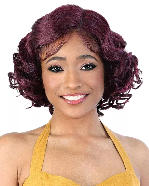 LDP-Amora Lace Front & Lace Part Synthetic Wig by Motown Tress