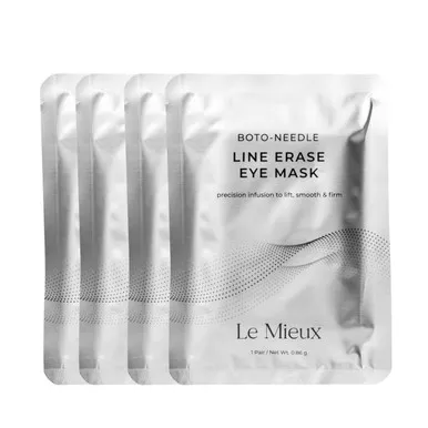 Le Mieux Boto-Needle Line Erase Eye Mask - 4pc (00787)