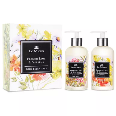 Le Mieux French Lime and Verbena Body Essentials Kit