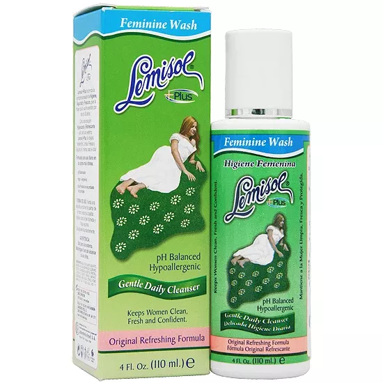 Lemisol Plus Feminine Wash Gentle Daily Cleanser 4oz