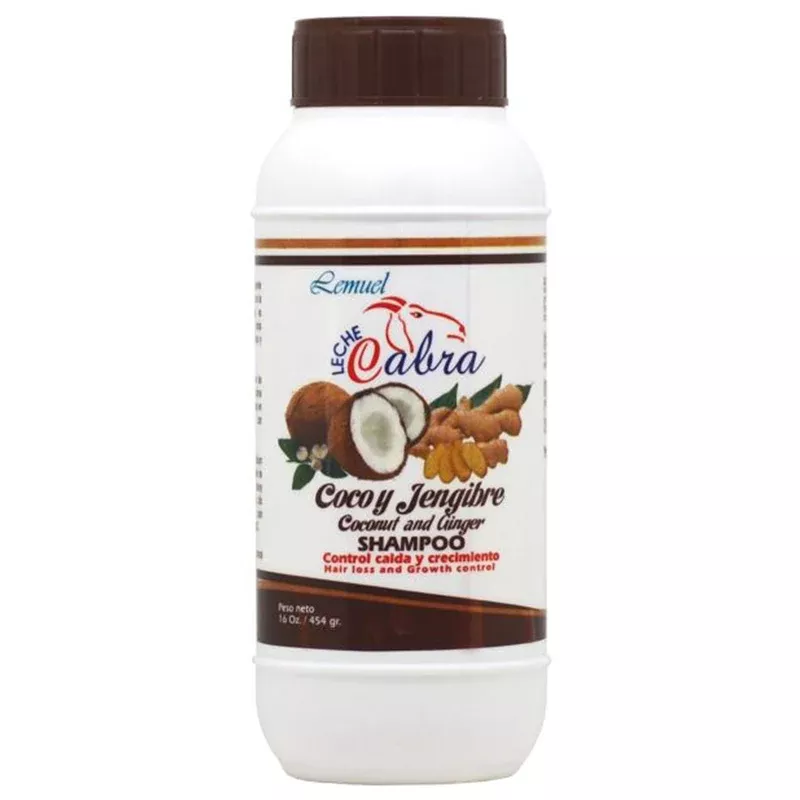 Lemuel Leche Cabra Coconut & Ginger Shampoo 20oz