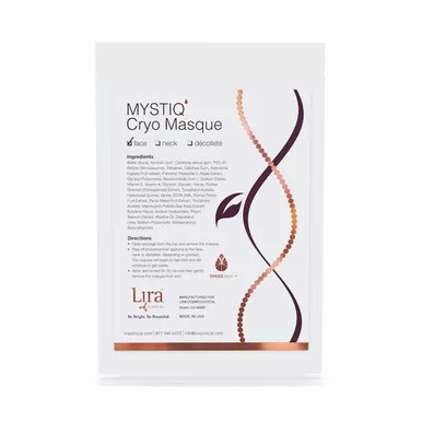 Lira Clinical MYSTIQ Cryo Face Masque - 0.1 Oz.