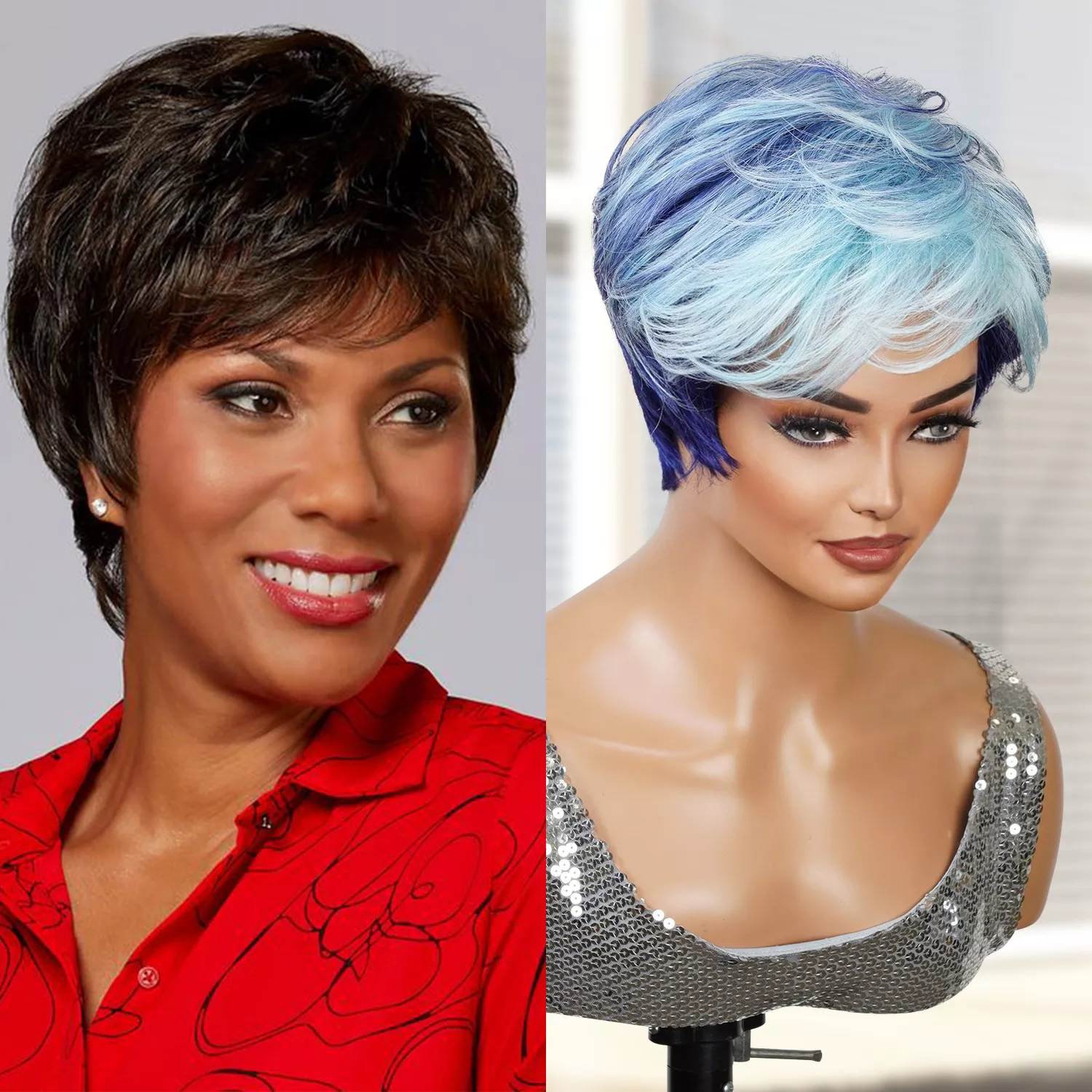Long Pixie Cut Wig Pazazz Sia