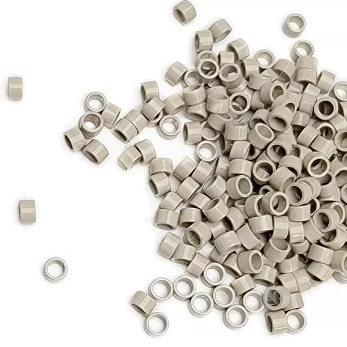 Lord & Cliff Micro Ring Link Lock Beads for Extensions - SHELL 100 Pcs (5/3/3 mm)