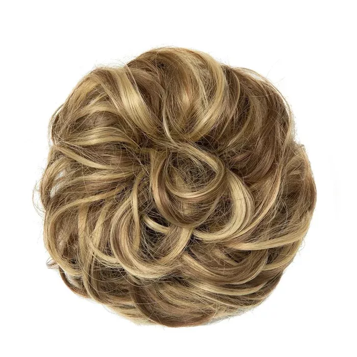 Lord & Cliff Think Pink Messy Bun Elastic Hair Extension - HAIR MAGIC