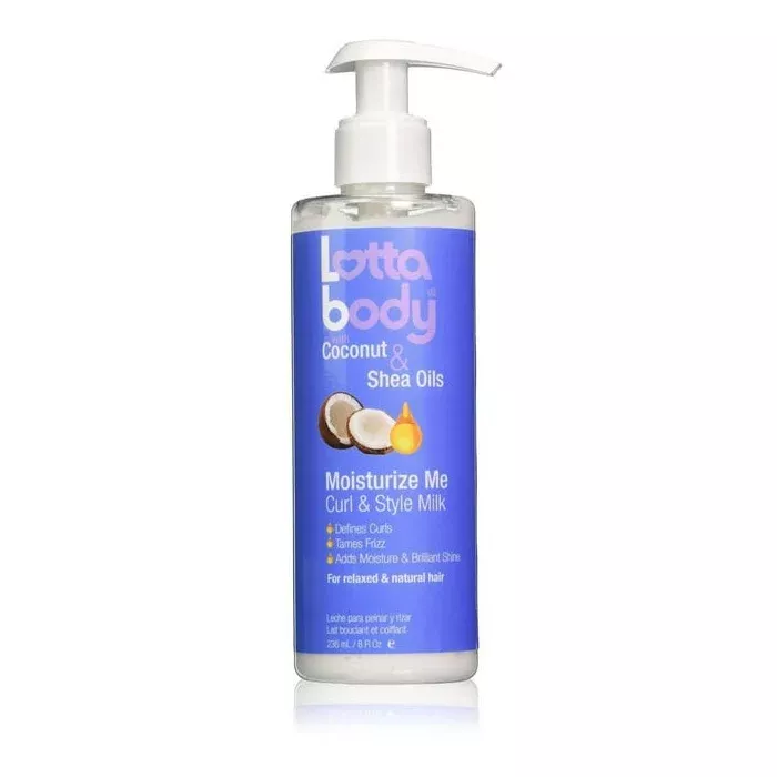 Lottabody Coconut & Shea Oils Moisturize Me Curl & Style Milk 8 oz