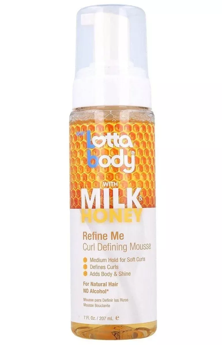 Lottabody Restore Me Milk and Honey Refine Me Curl Defining Mousse