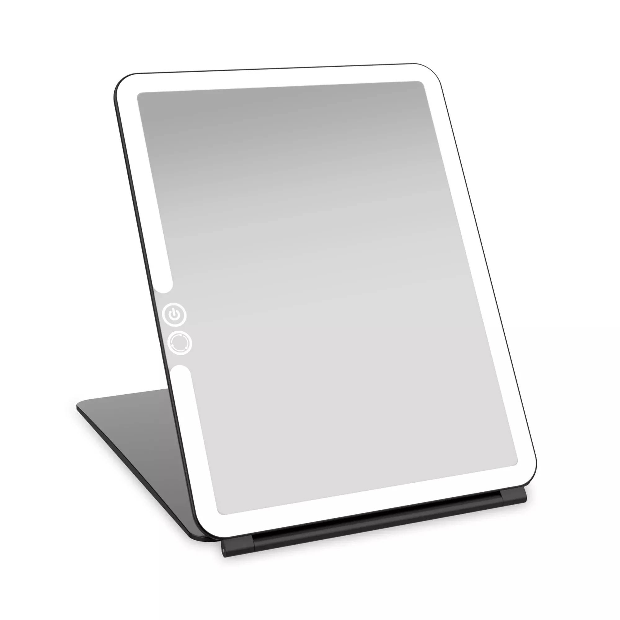 LUNA London ECLIPSE Rechargeable LED Travel Mirror with 3 Light Modes