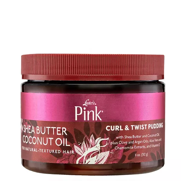 Luster's Pink Shea Butter Coconut Oil Curl & Twist Pudding 11oz