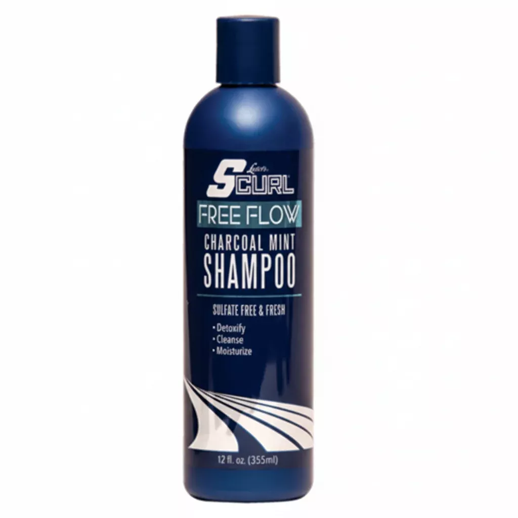 Luster’s S Curl Free-Flow Charcoal Mint Shampoo 355ml/12oz