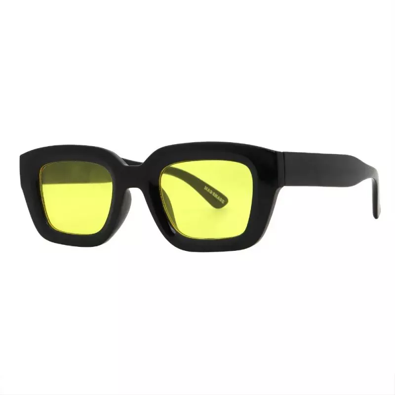 MAD SHADE BOLD BLACK SQUARE SUNGLASSES #52 - SUN52V5