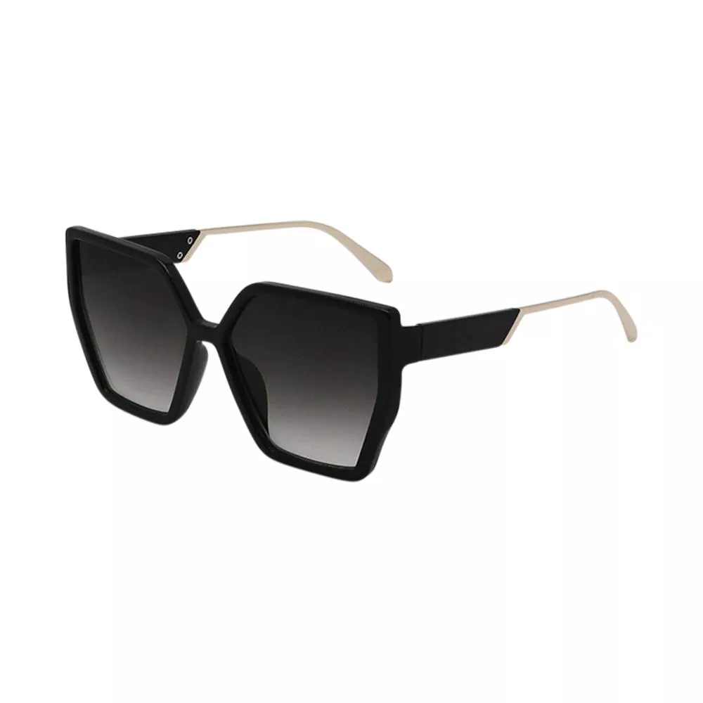 MAD SHADE OVERSIZED BUTTERFLY BLACK SUNGLASSES #33 - SUN33V3