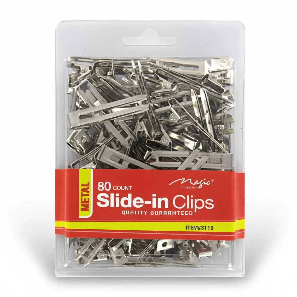 Magic Collection 80 Count Slide-in Clips - 3119