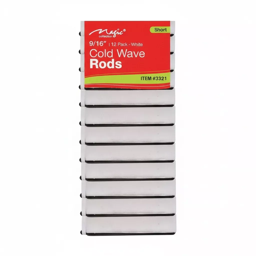 magic collection 9/16" cold wave rods Short
