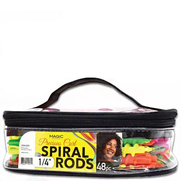 Magic Collection #SR1 1/4" Precious Curl Spiral Rods 48pcs