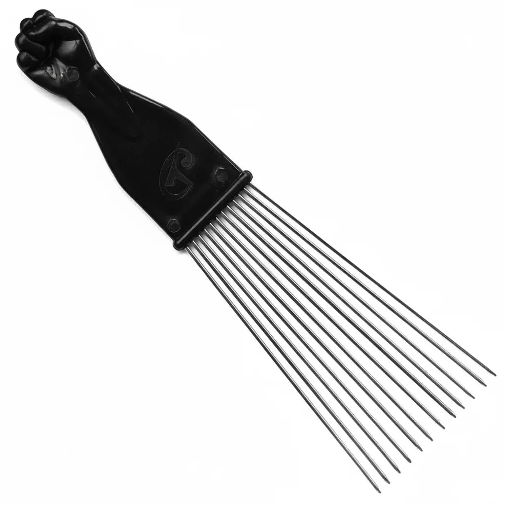 Magic Collection Styling Pik Long Fan Metal Pik – 2411