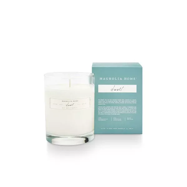 MAGNOLIA HOME BOXED GLASS CANDLE – DWELL