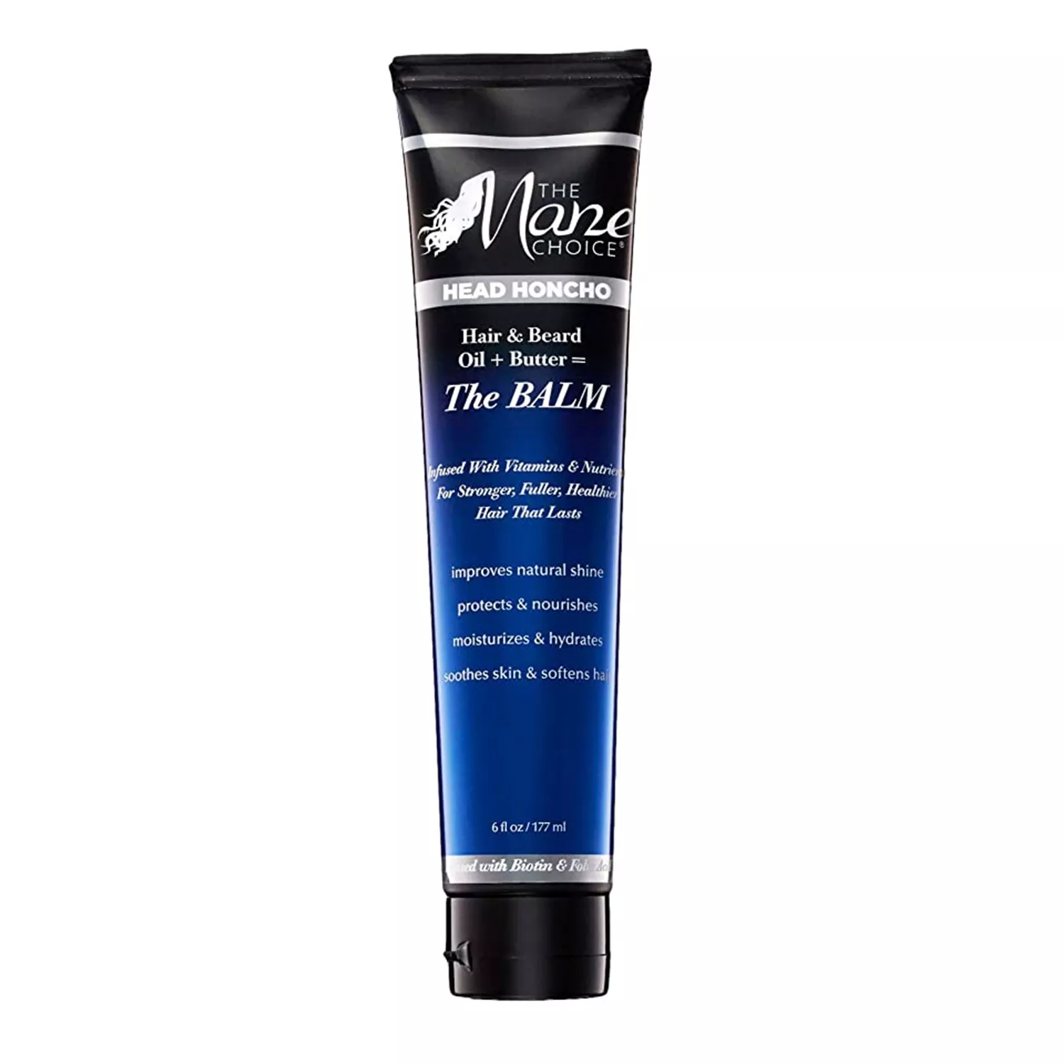 The Mane Choice Mens Hair n Beard Balm 6oz