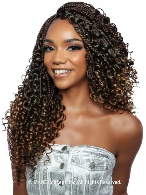 Mane Concept Afri Naptural 3X BOHO 100 BRAID 14″16″18″- BOX1001