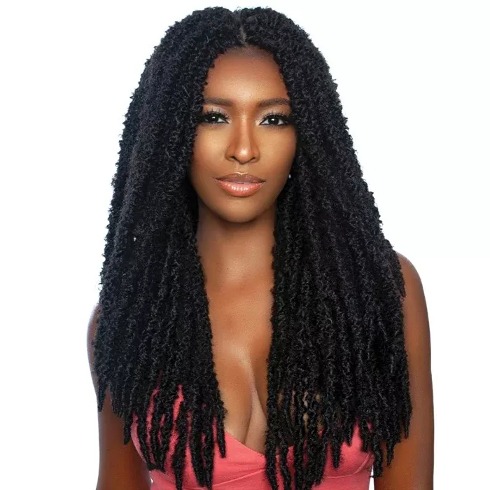 Mane Concept Afri Naptural Crochet Braid - 2X BUTTERFLY LOCS 18"