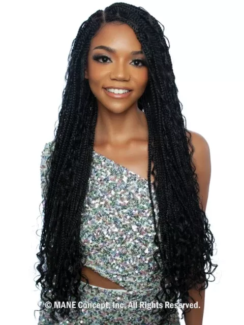 Mane Concept Boho Bulk 100% Unpocessed Human Hair DEEP BODY BULK" (PRBB14-PRBB18)