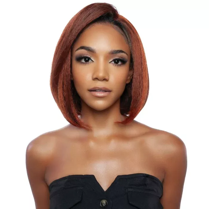 Mane Concept Brown Sugar Coat Human Hair Blend Half Wig - BSSC101 SUGAR 01