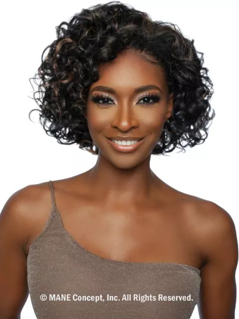 Mane Concept Brown Sugar Glueless Sugar Coat Half Wig- BSSC110 SUGAR 10″