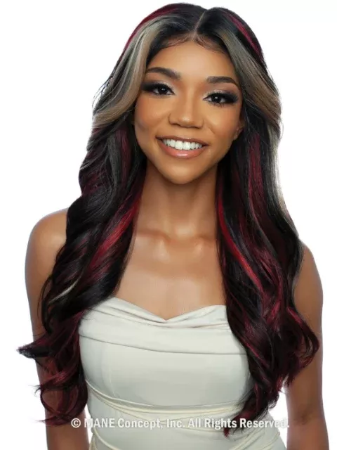 Mane Concept Brown Sugar Skin Bond Lace Glueless Wig HD 13x2x6 LACE CUT 01-BSSB220