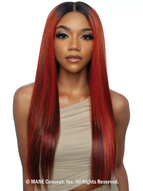 Mane Concept Brown Sugar Skin Bond Lace Glueless Wig HD 13x2x6 LACE CUT 02-BSSB221