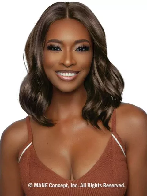 Mane Concept Brown Sugar Skin Bond Lace Pre-Cut Glueless Wig-HD 13″+4″ LACE 06- BSSB232