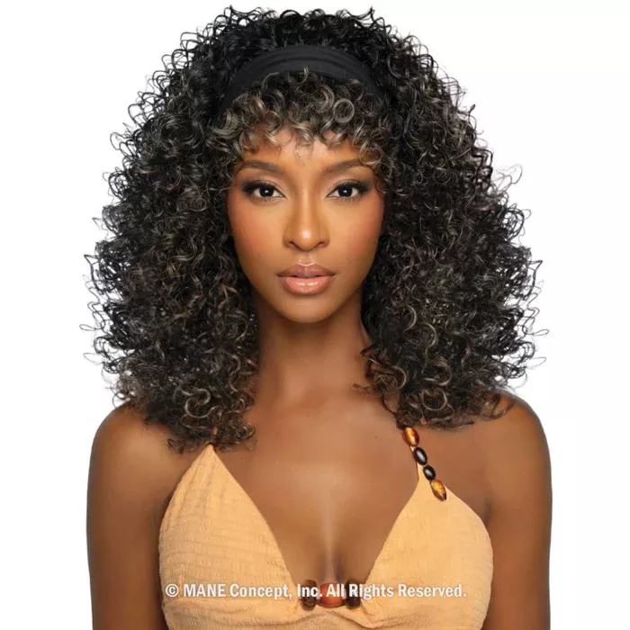 Mane Concept Brown Sugar SwitchUp Headband Wig Split Bang - BSSU102 SWITCH UP 02