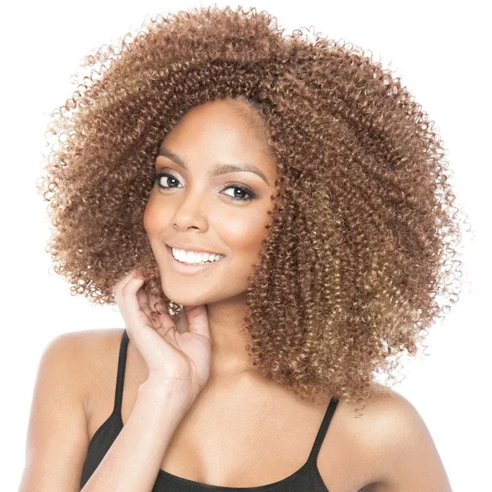 Mane Concept Isis Afri Naptural Caribbean Faux Remi Bundle Crochet Braid - 4A BOHEMIAN SOFT WATER 10" 2X