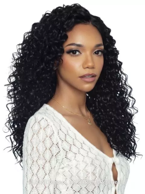 Mane Concept Mega Brazilian Botaniq Human Hair StyleMix – MBHW- HAWAIIAN CURL