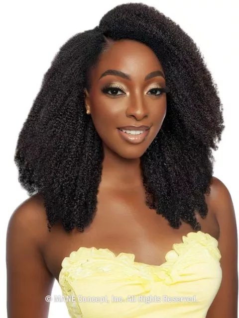 Mane Concept Pristine 100% Human Hair 3x AFRO KINK BULK 16″ (PRAB16)
