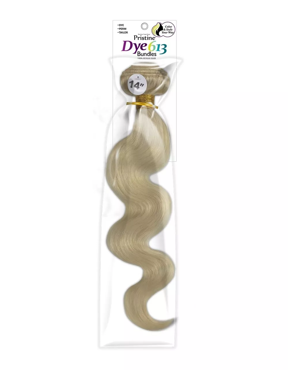 MANE CONCEPT PRISTINE DYE 613 BODY WAVE - PDW01