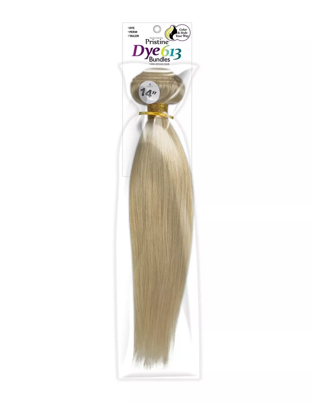 MANE CONCEPT PRISTINE DYE 613 STRIAGHT - PDW02