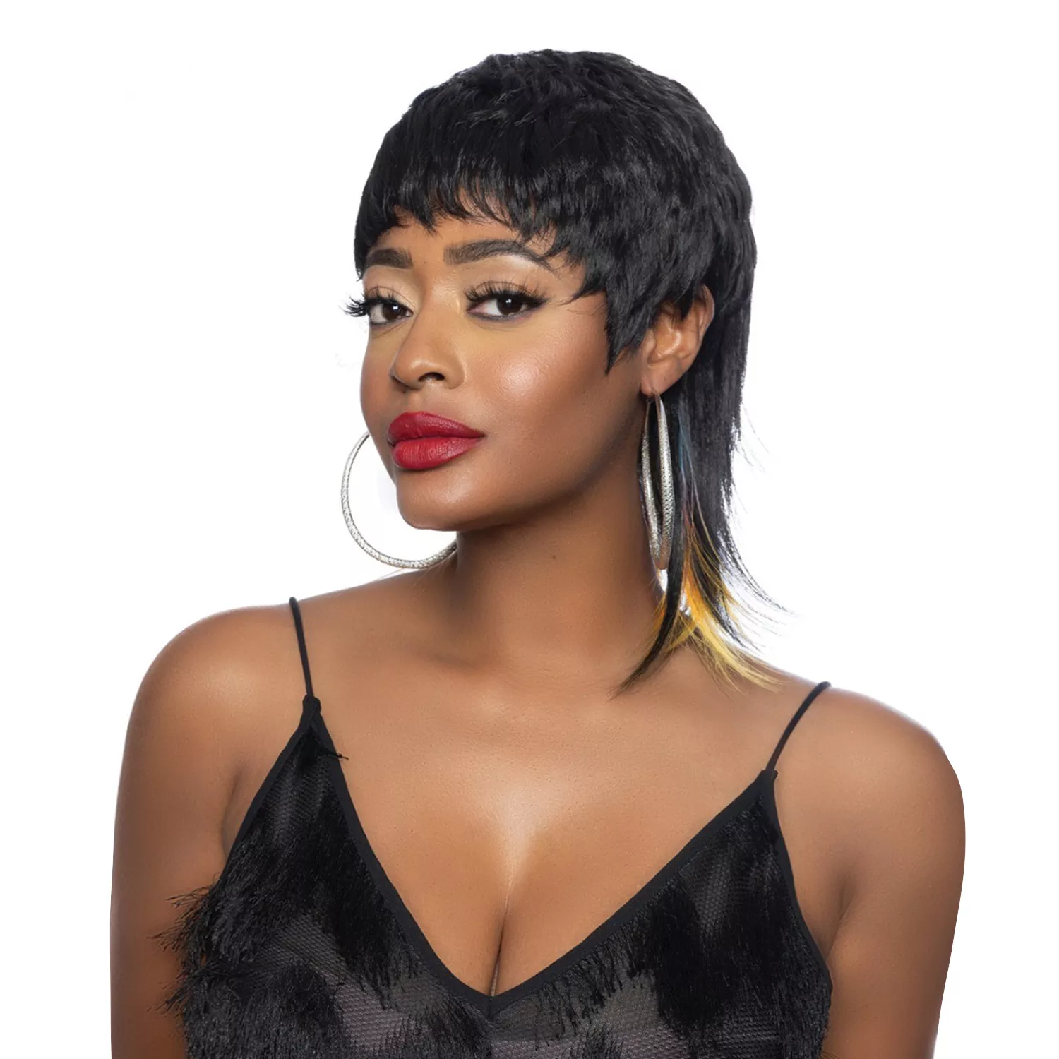 Mane Concept Red Carpet Full Wig Mullet Cut RCP1082 Mullet 1