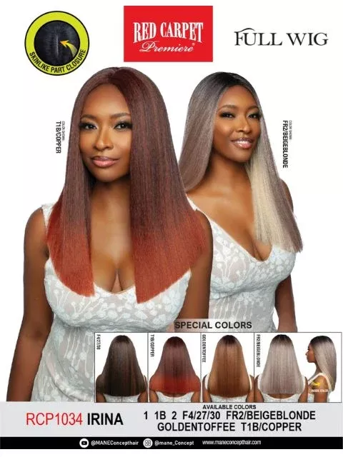 Mane Concept Red Carpet Full Wig – RCP1034 IRINA”