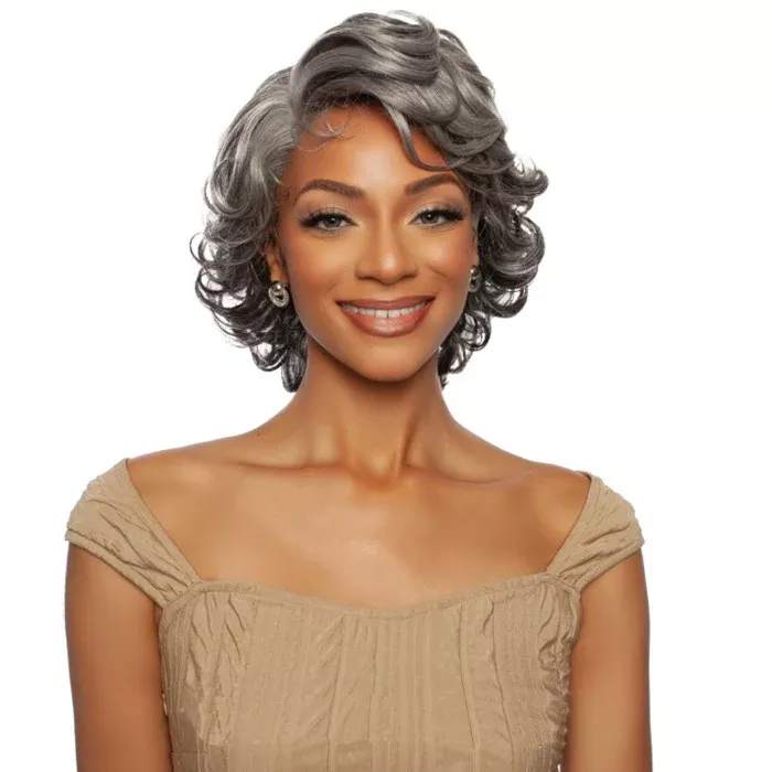 Mane Concept Red Carpet Glueless 4" Deep Parting HD Mature Slay Lace Front Wig - RCMS282 AQUA