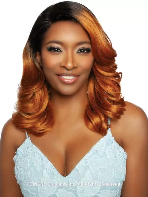 Mane Concept Red Carpet HD Bomb Flair Glueless Lace Front Wig- RCBF203 FLAIR 03″