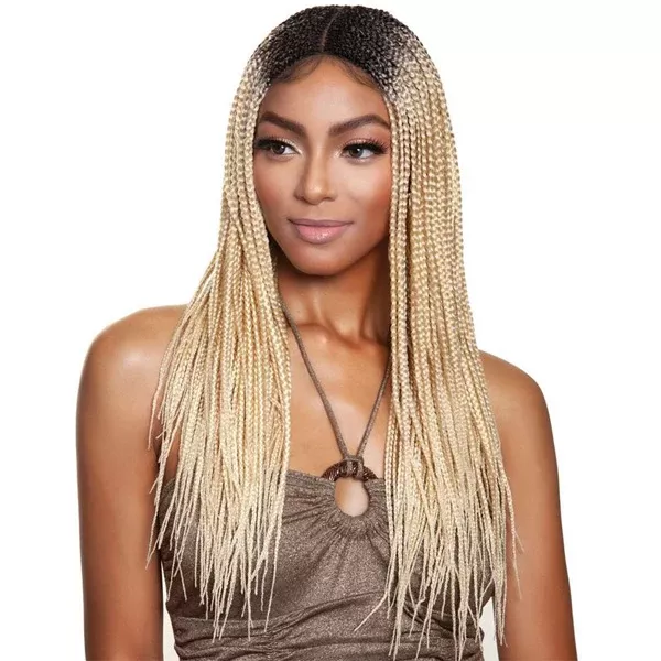 Mane Concept Red Carpet Synthetic Inspire Braid Lace Front Wig - RCIB101 ABUJA BRAID 26"