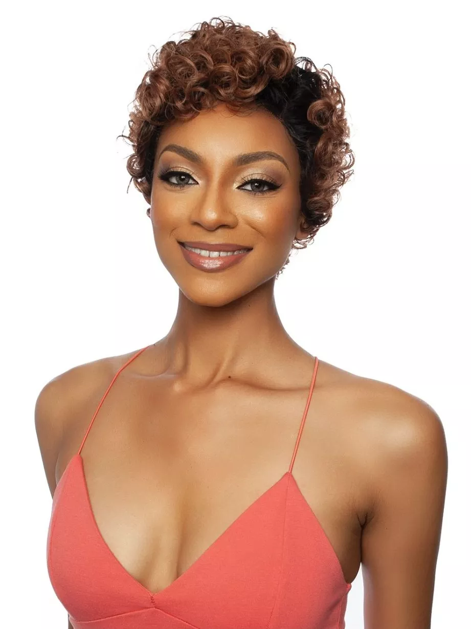MANE CONCEPT RED CARPET SYNTHETIC POSH PIXIE HD LACE FRONT WIG -RCPX202 MYRTLE